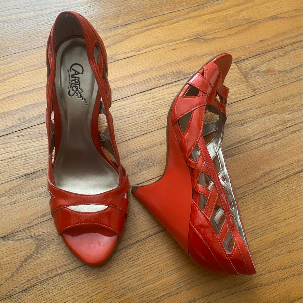 Vintage red heels